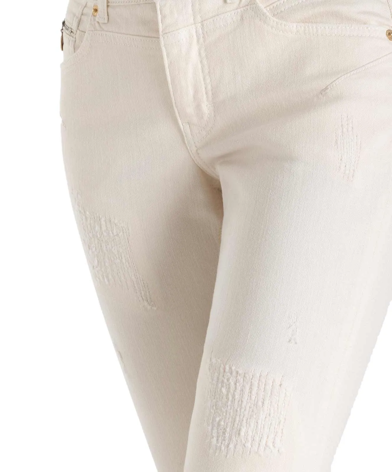 Damen Jeans Rich Slim Chic von MAC in Antique White