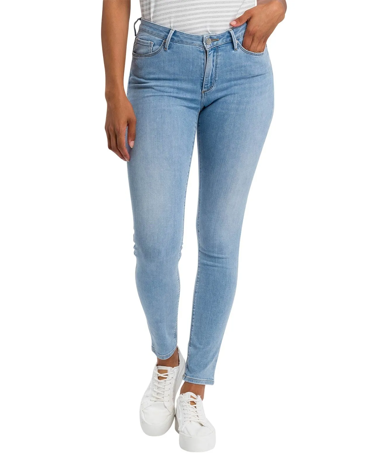 Damen Jeans Alan von Cross in Sky Blue Washed