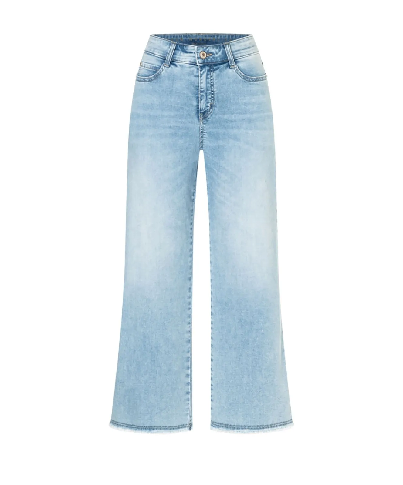 Damen Jeans Dream Wide Cropped von MAC in Light Azure Blue