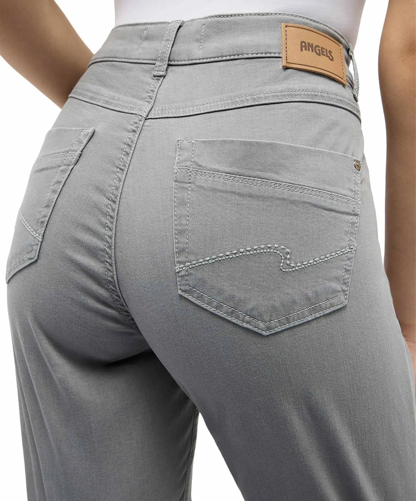 Damen Jeans Dolly von Angels in Light Grey