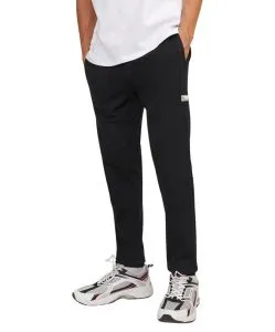 Jack & Jones Sweathose Will in Schwarz mit Kordelzug