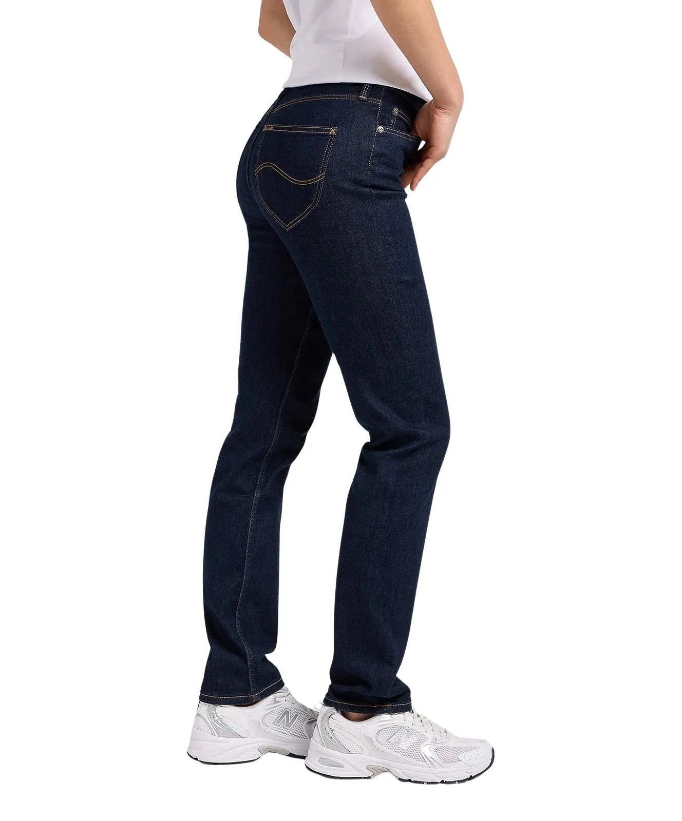 Damen Jeans Marion Straight von Lee in Rinse