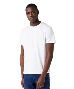 Wrangler T-Shirt Tee in Weiß im 2 Vorteilspack