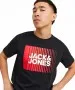 Herren Shirt Corp Logo Tee von Jack & Jones in Black