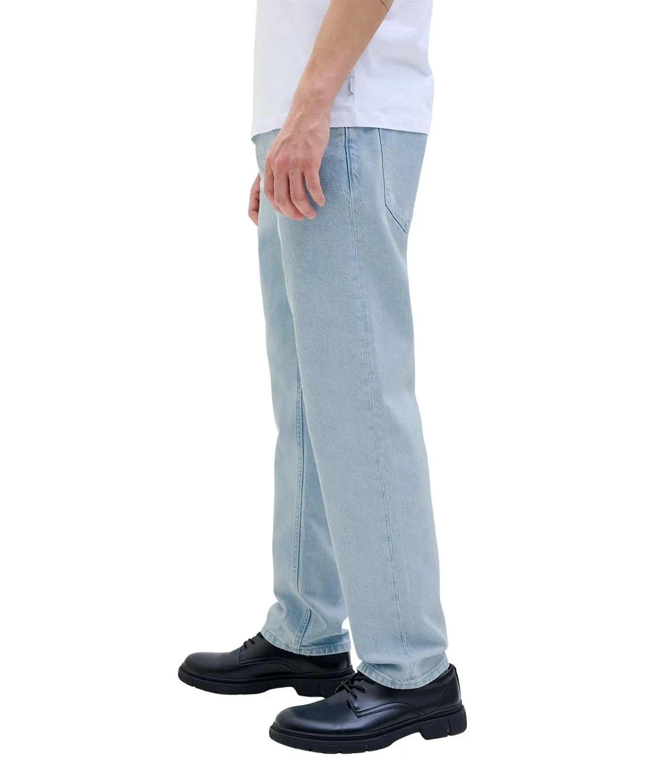 Herren Jeans Clark Evan von Jack & Jones in Blue Denim