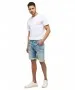 Herren Jeans Chicago Short von Mustang in Light Blue