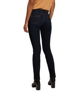 Cross Anya - High Waisted Jeans in Dark Blue Used