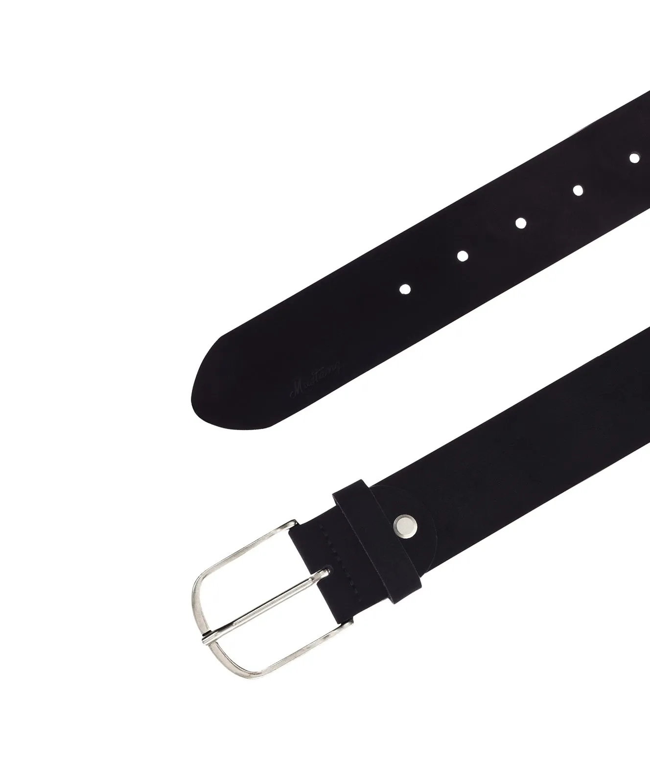 Damen Gürtel 40 mm Gürtel MW3072L04 von Mustang in Black