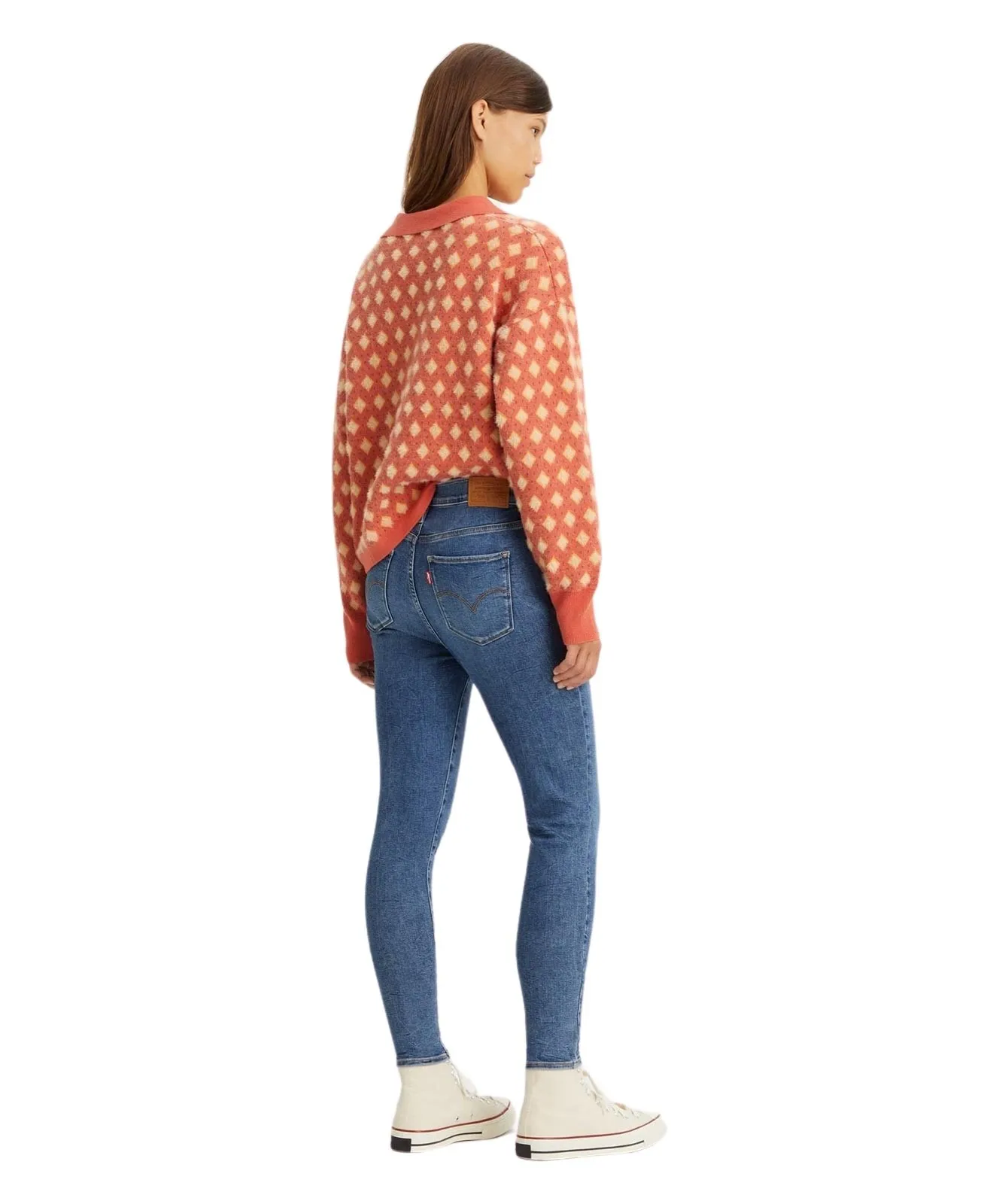 Damen Jeans 720 High-Waisted Super Skinny von Levis in Love Song Mid