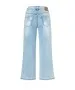 Damen Jeans Dream Wide Cropped von MAC in Light Azure Blue