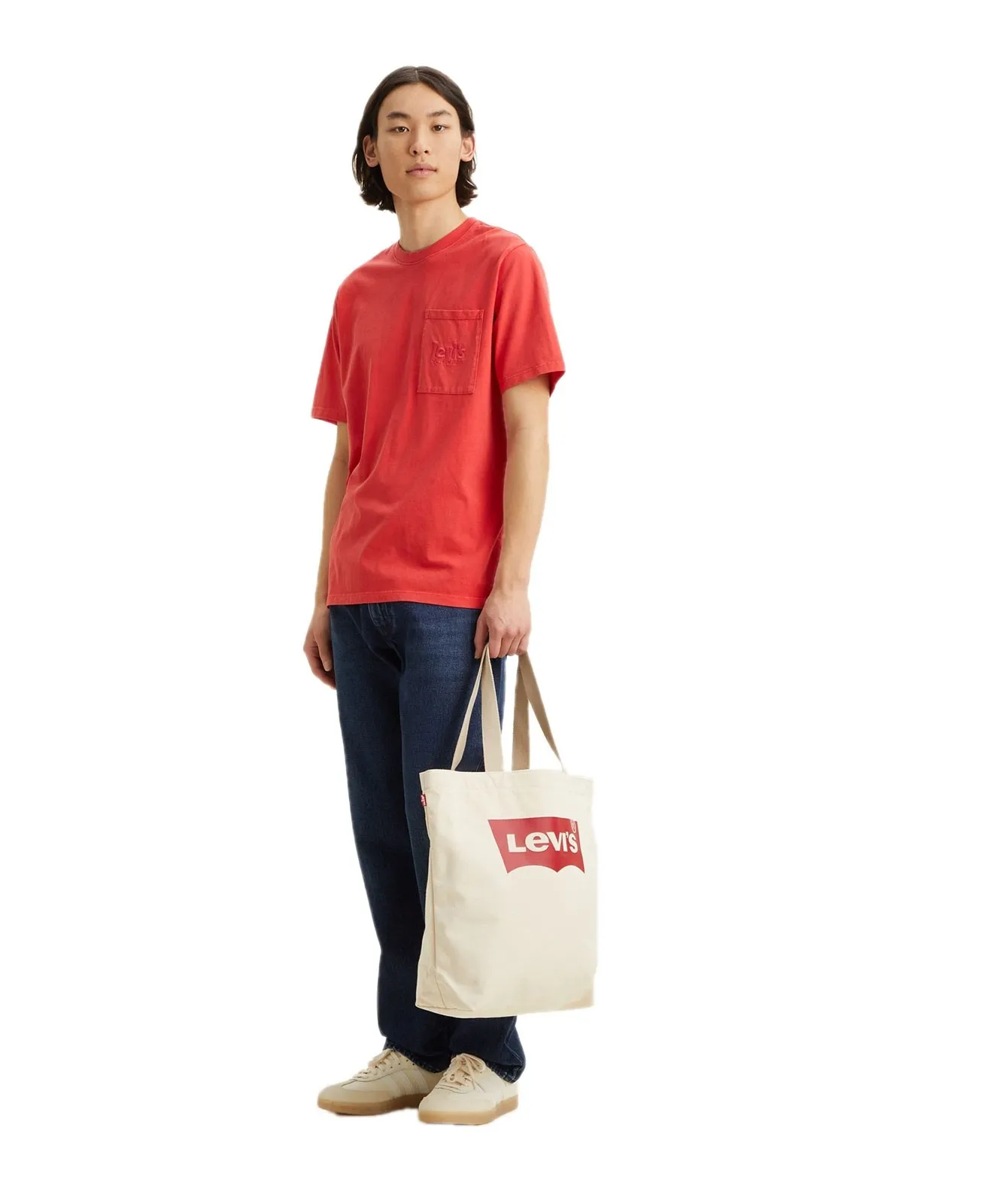 Damen Tasche Batwing Tote von Levis in Ecru