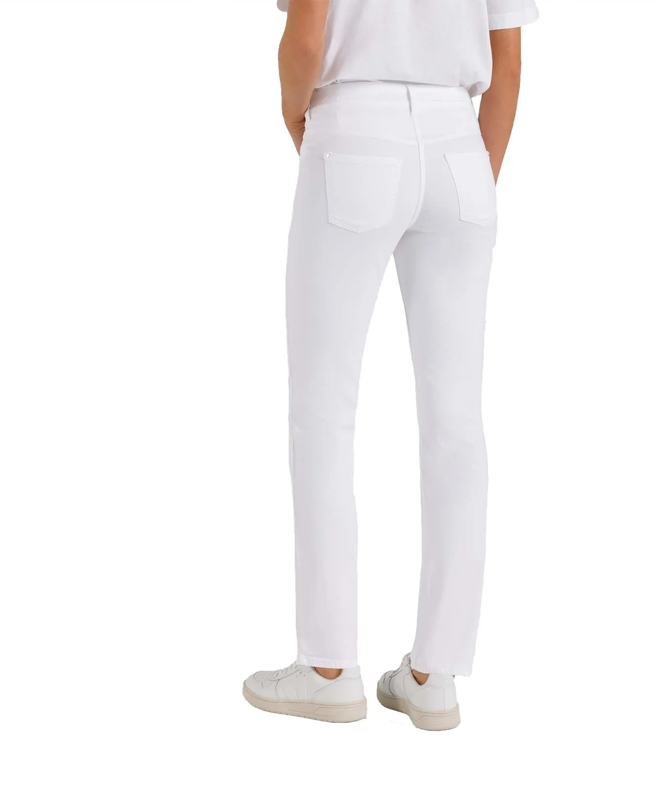Damen Jeans Dream von MAC in White Denim