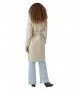 Damen Jacke Fortuneaya Long Coat von Vero Moda in Oatmeal Melange