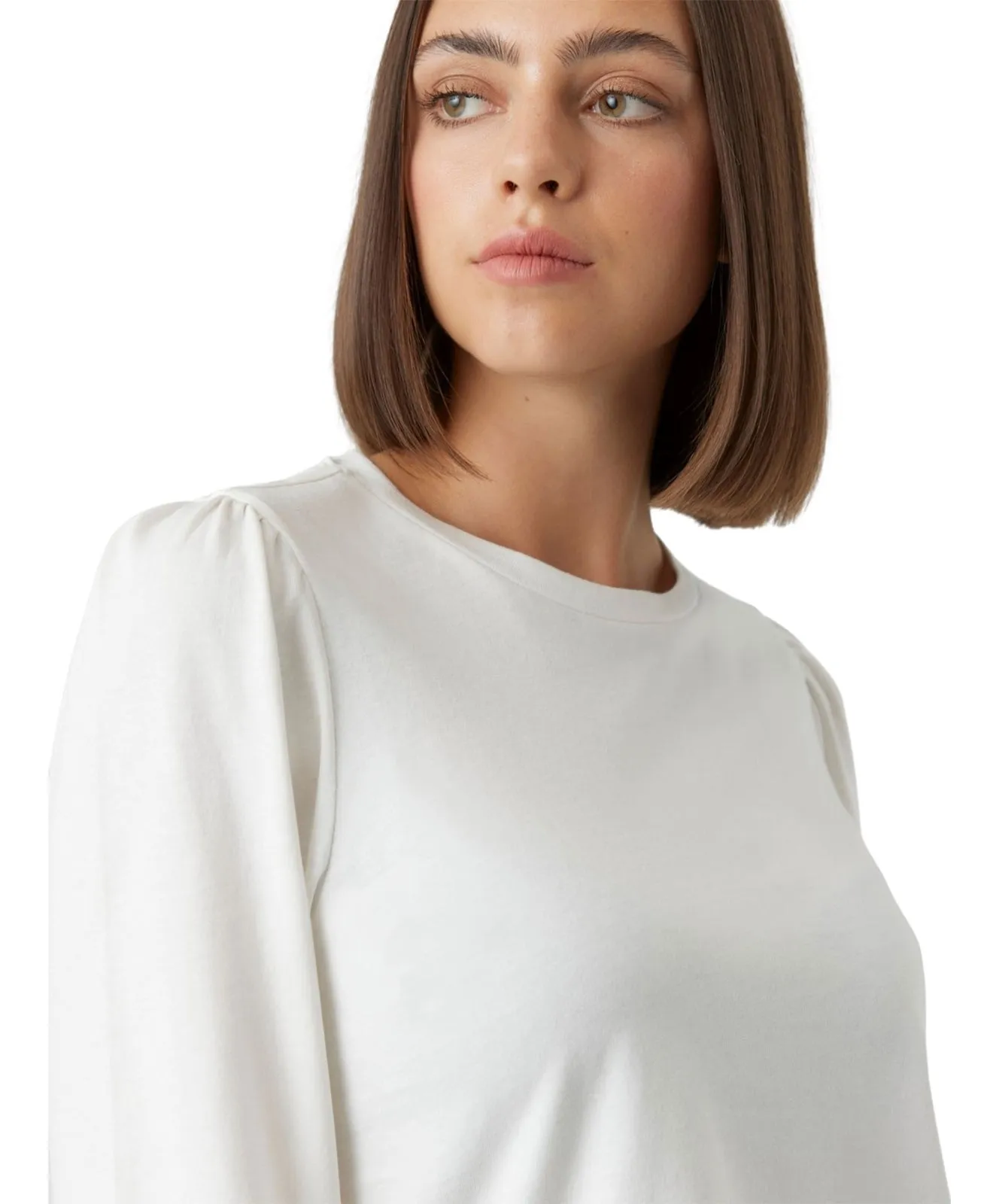Damen Shirt Kelly von Vero Moda in Snow White