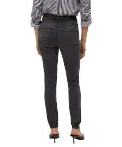 Vero Moda Jeans Tanya in Dunkelgrau mit Skinny fit