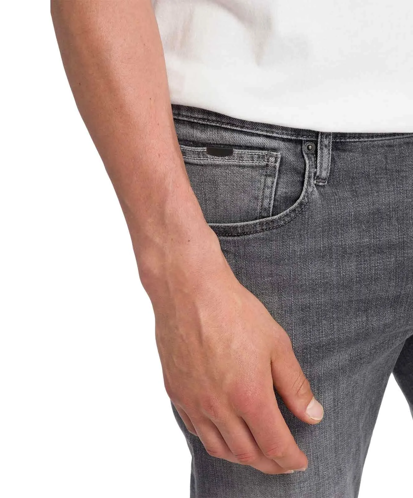 Herren Jeans Damien von Cross in Dark Grey