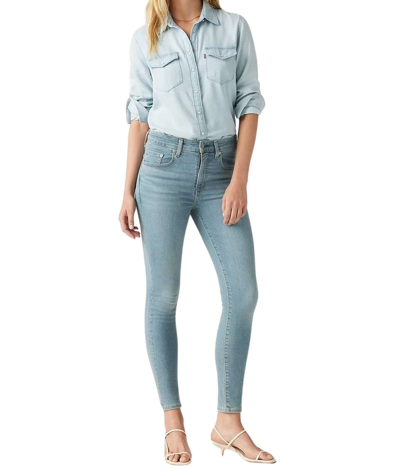 Damen Jeans 721 High-Rise Skinny von Levis in Liberty Life