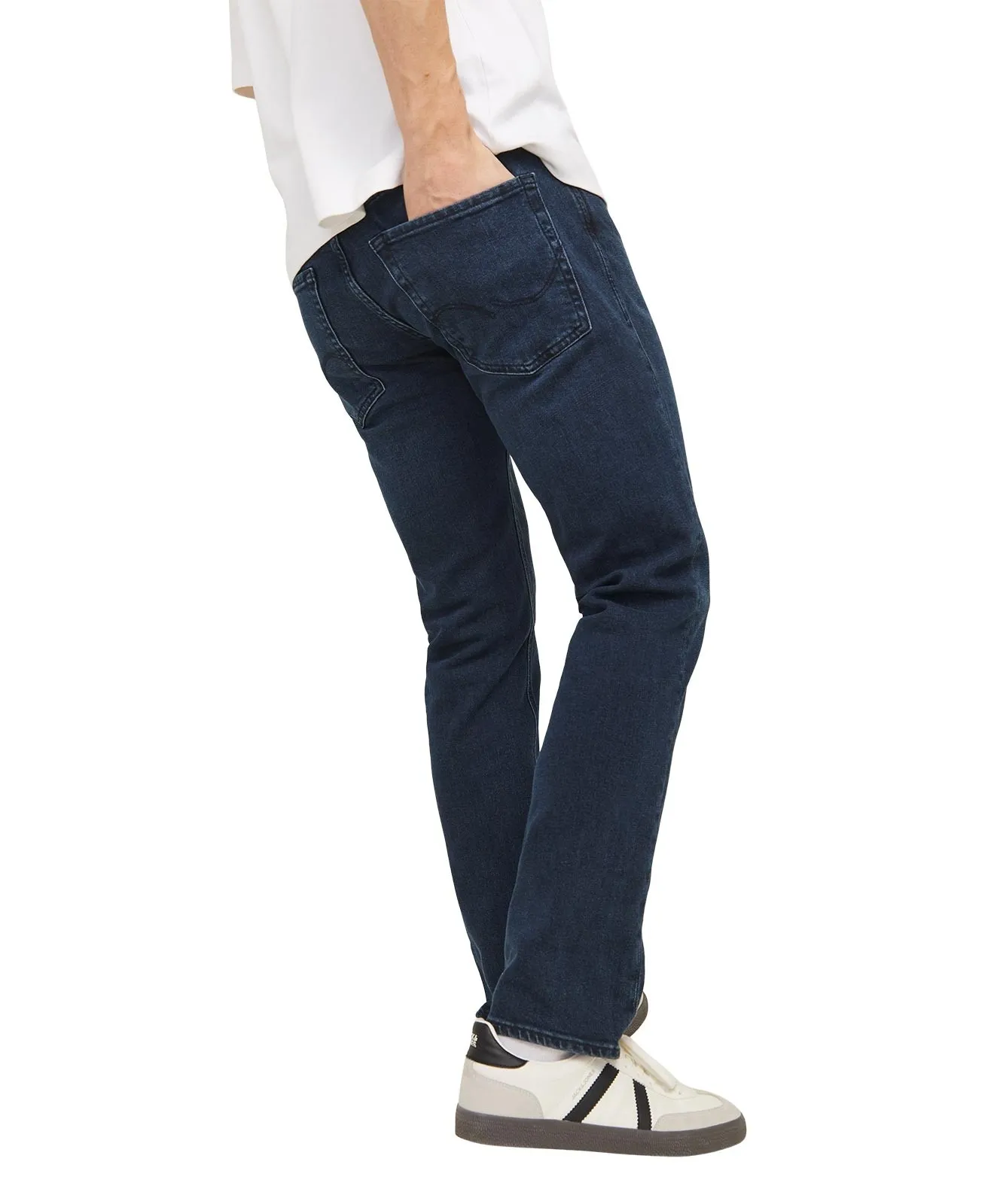 Herren Jeans Clark Original von Jack & Jones in Blue Denim
