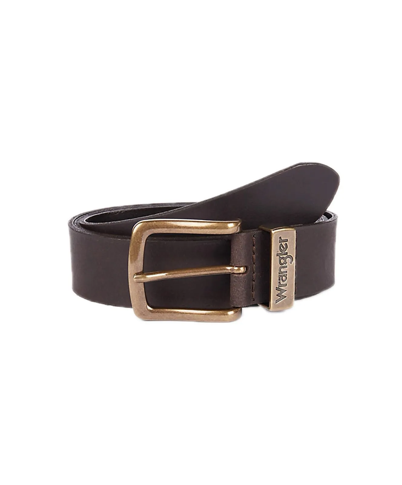 Herren Gürtel Metal Loop von Wrangler in Brown