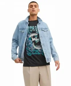 Jack & Jones Jeansjacke Jean in Hellblau