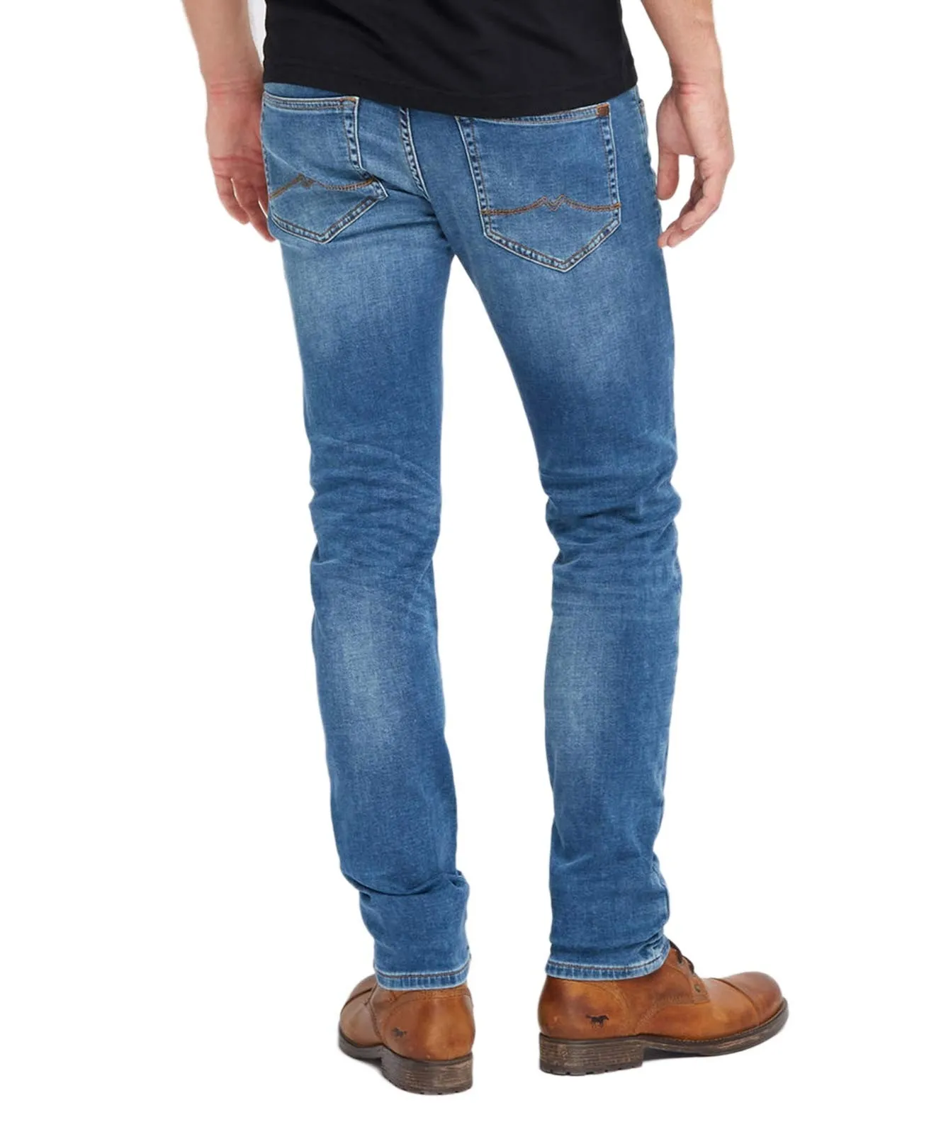 Mustang Herren Jeans Oregon Tapered Fit im Vintage-Look