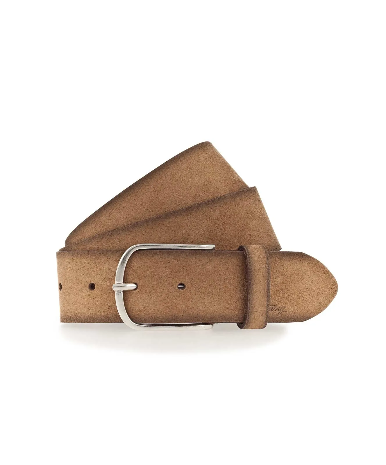 Damen Gürtel 40 mm Gürtel MW3072L04 von Mustang in Cognac