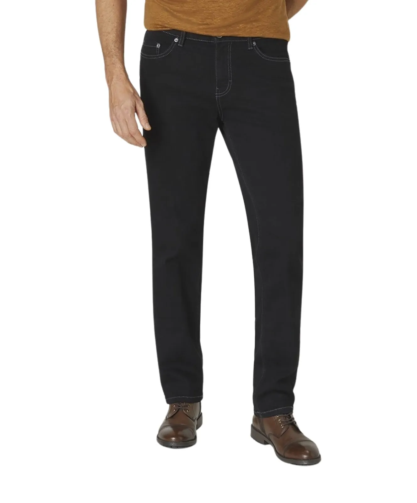 Herren Jeans Ranger Pipe von Paddocks in Black / Black