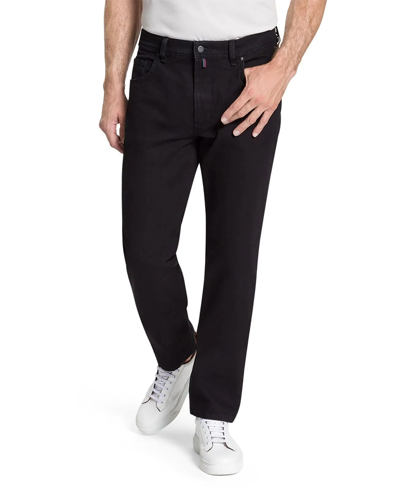 Pioneer Herren Jeans Peter in Schwarz