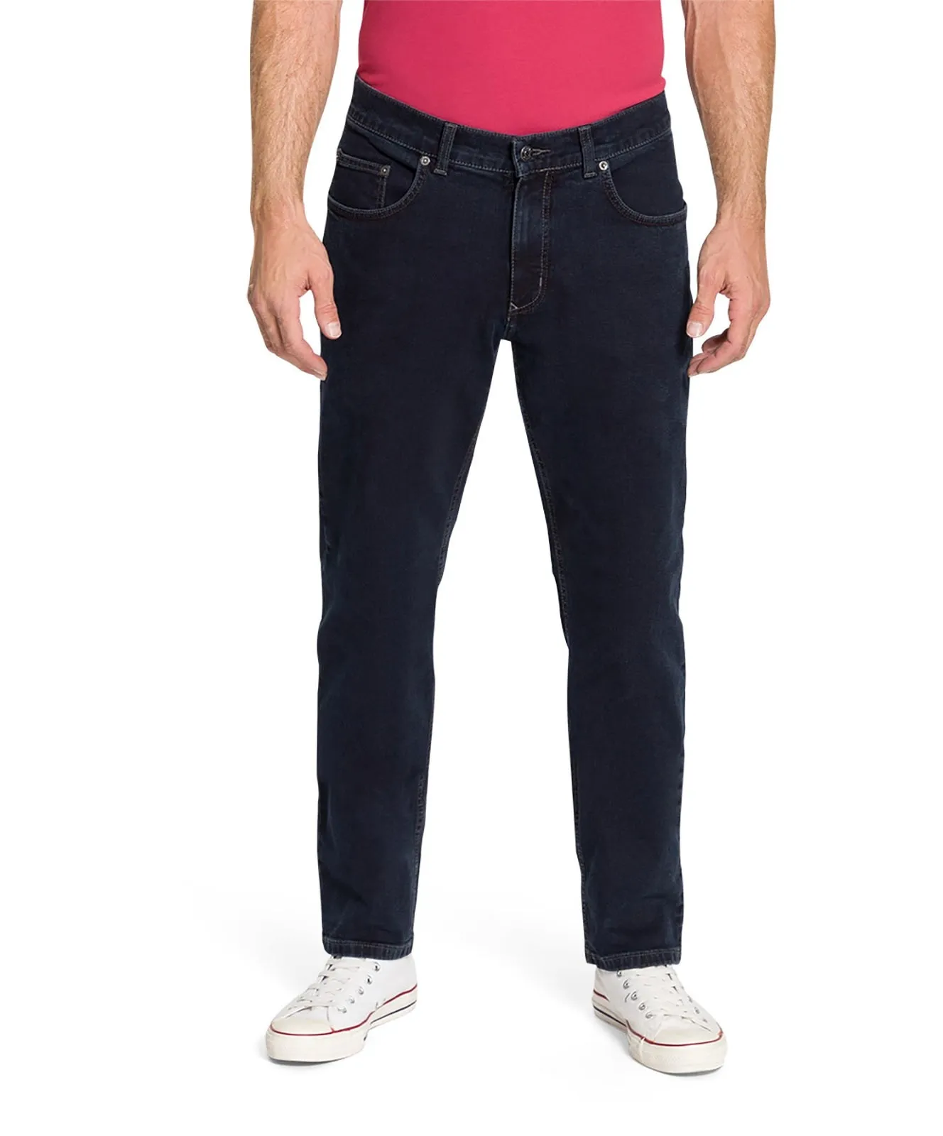 Herren Jeans Ron von Pioneer in Blue\Black Raw