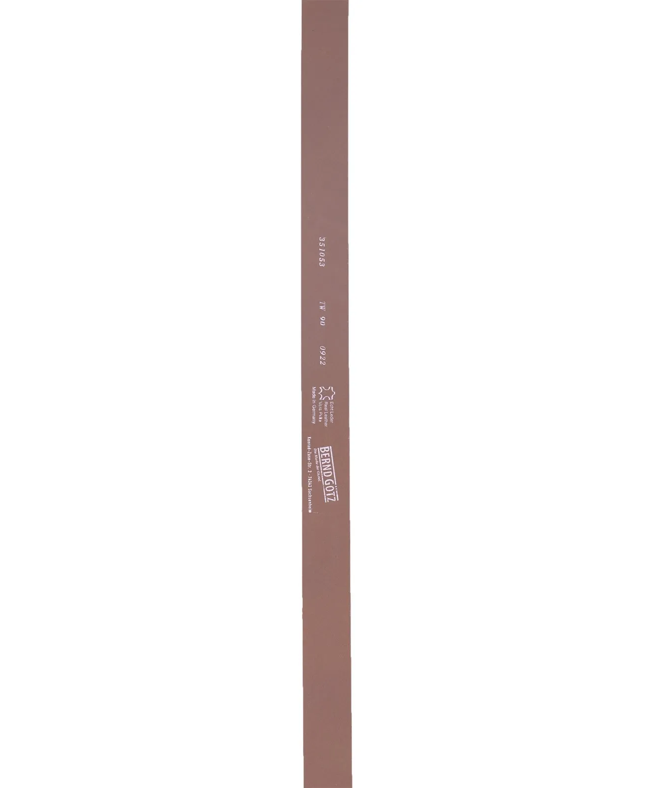 Damen Gürtel 3,5cm Softledergürtel  von Bernd Götz in Beige