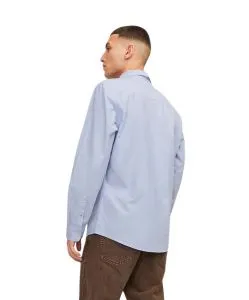 Jack & Jones Hemd Oxford mit Slim Fit in Hellblau