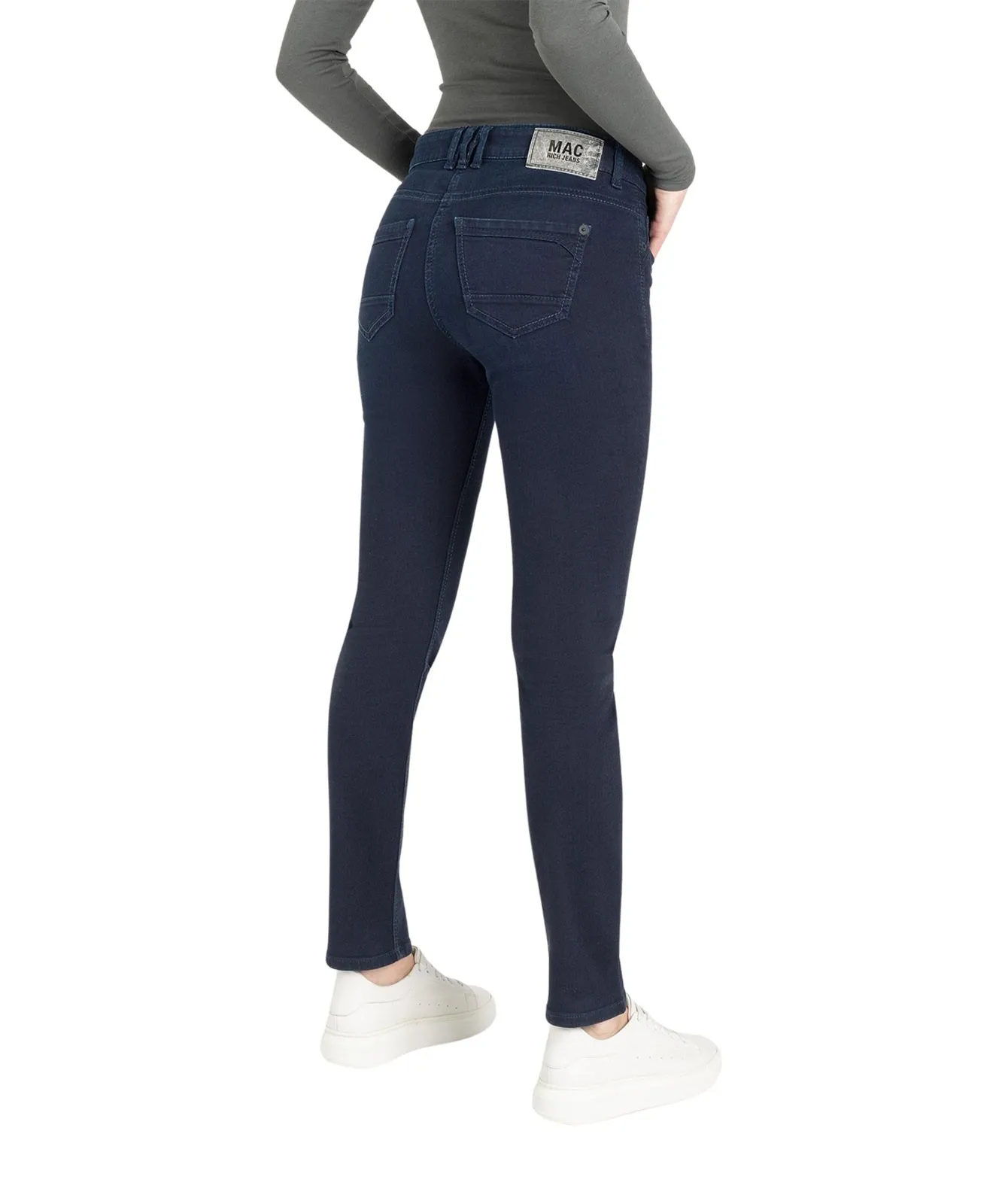 Damen Jeans Rich Slim von MAC in Dark Blue Commercial