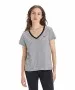 Damen Shirt Perfect V-Neck Tee  von Levis in Annalise Stripe Cloud