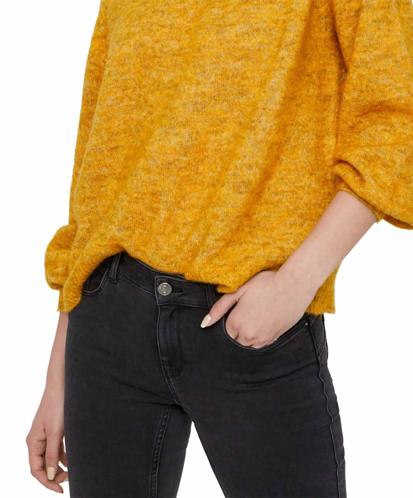 Damen Jeans Seven von Vero Moda in Dark Grey