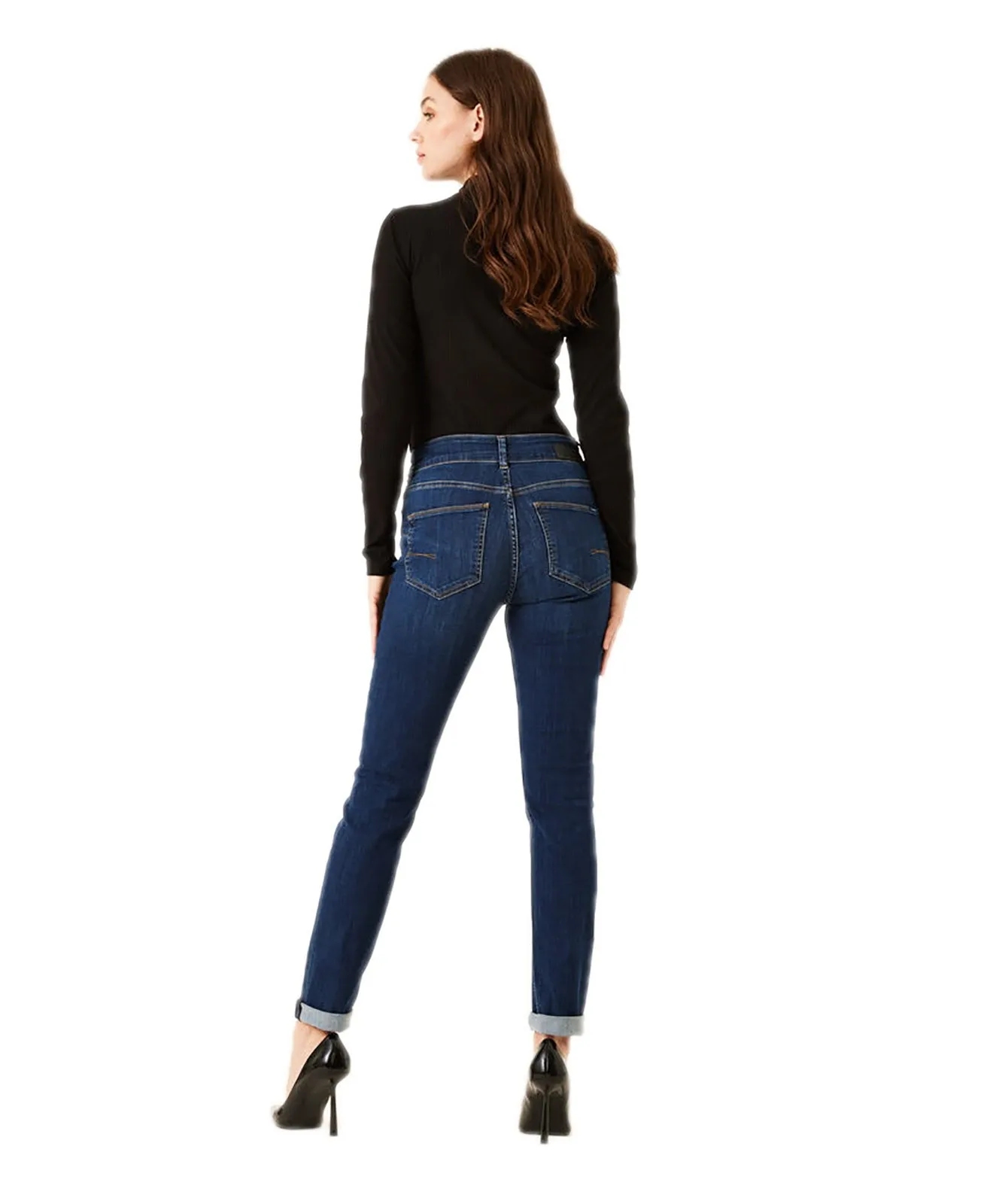 Damen Jeans Caro 285 von Garcia in Dark Used