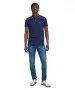 Herren Shirt Pique Polo von Lee in Navy