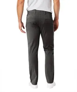 Dockers Alpha - schmale Chinohose in verwaschenem dunkelgrau - Hinten