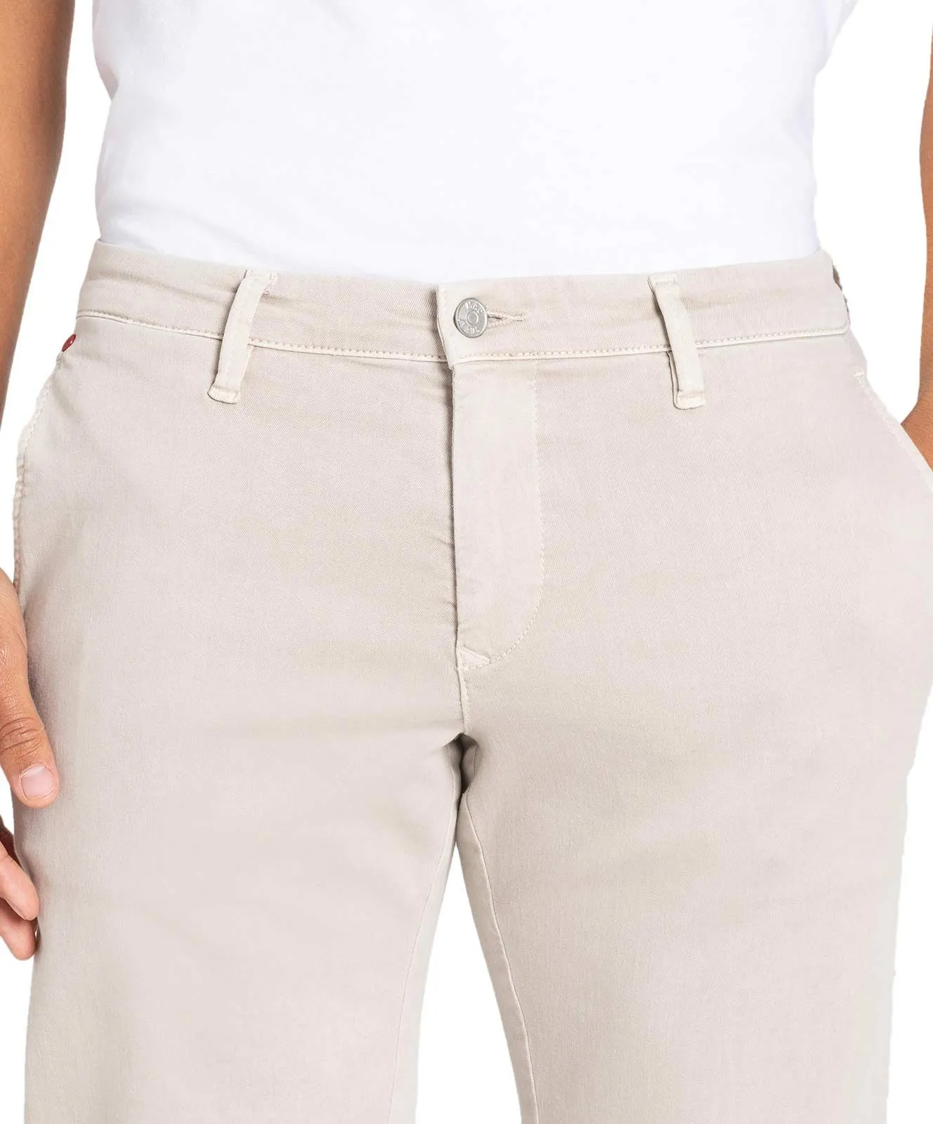 Herren Hose Drivers Pants von MAC in Kitt