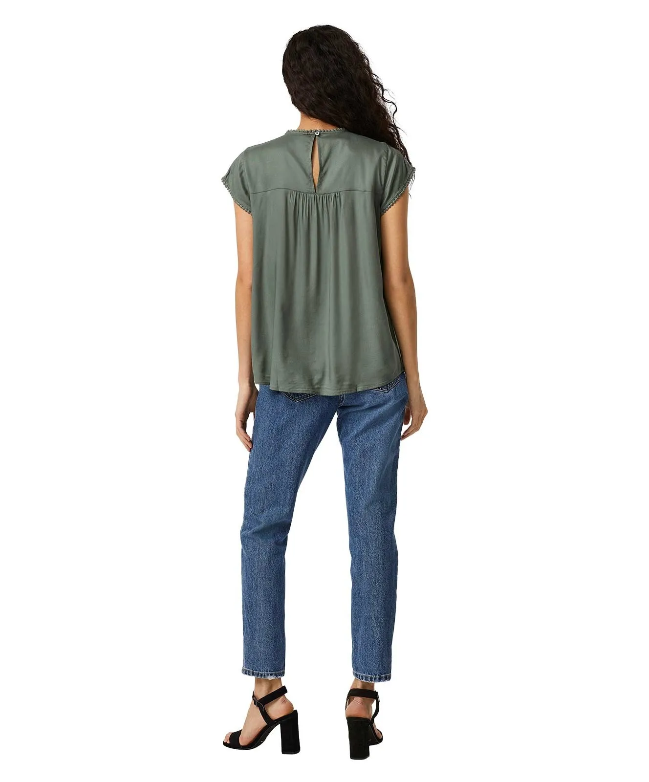 Damen Shirt Debbie von Vero Moda in Laurel Wreath