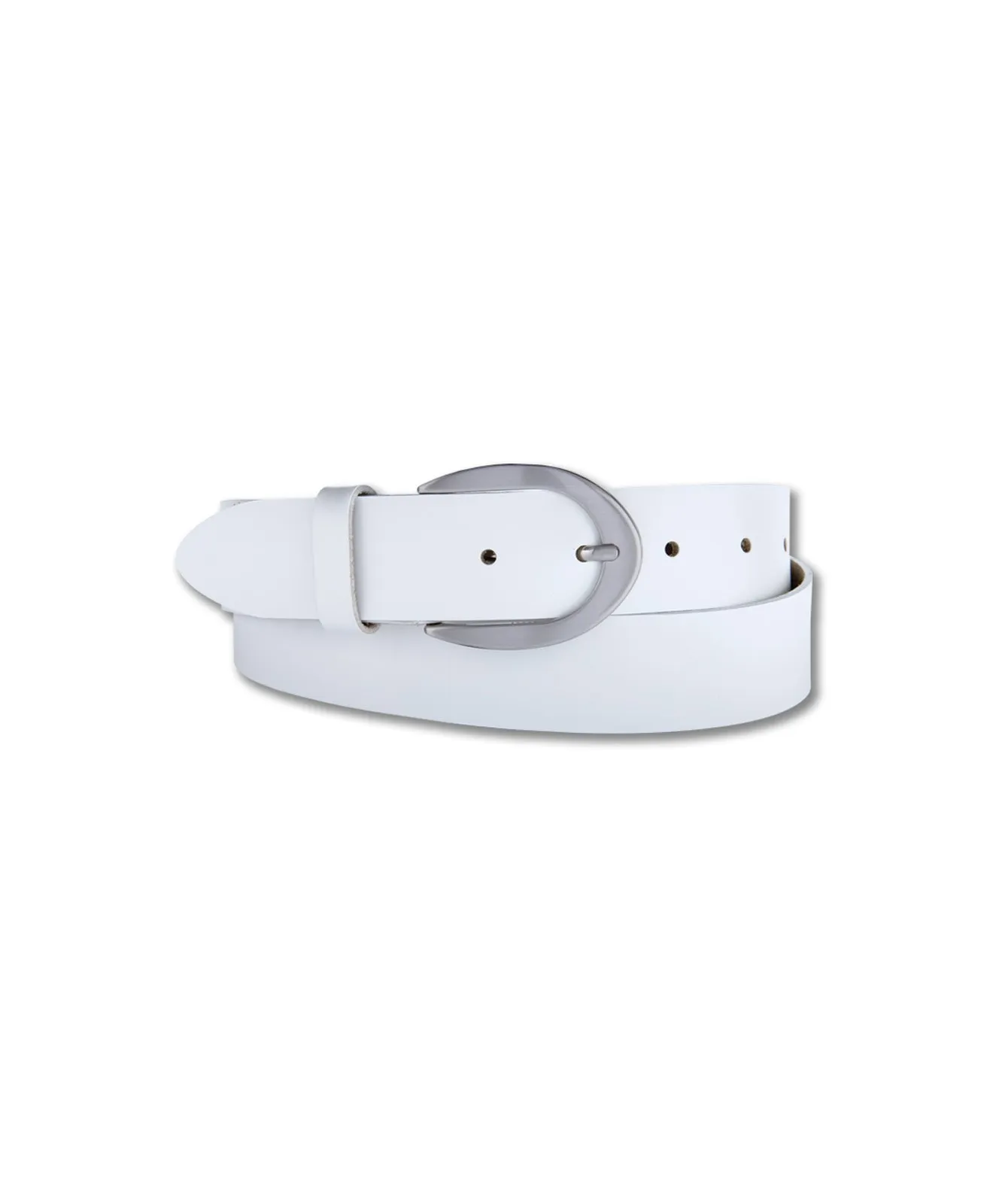 Damen Gürtel 351766 - 3,5cm Nappaledergürtel von Bernd Götz in  Weiss