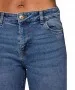 Damen Jeans Dana von Pieces in Medium Blue