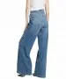 Damen Jeans Palazzo von Cross in Mid Blue