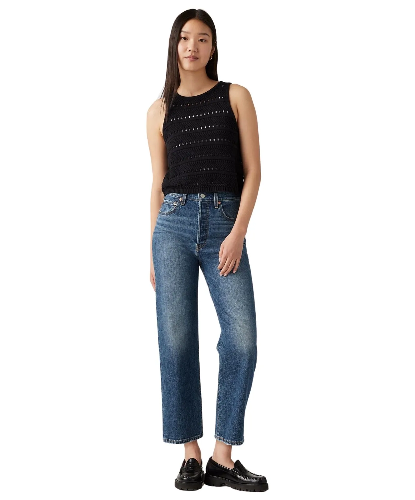 Damen Jeans Ribcage Straight von Levis in My Honor No Dx