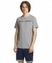 Herren Shirt Corp Logo Tee von Jack & Jones in Light Grey Melange