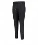 Damen Hose Easy Smart von MAC in Small Black Anthracite Pepita