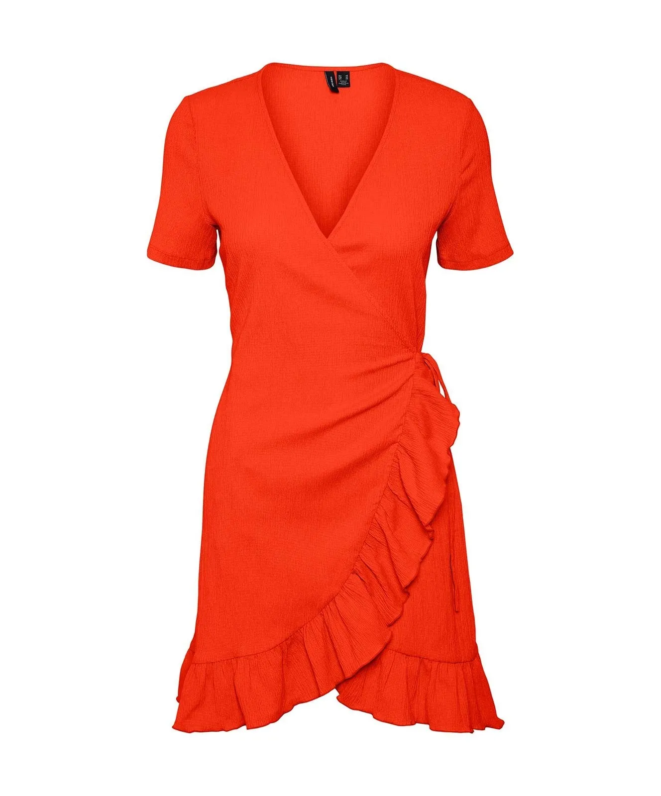 Damen Kleid Haya von Vero Moda in Spicy Orange