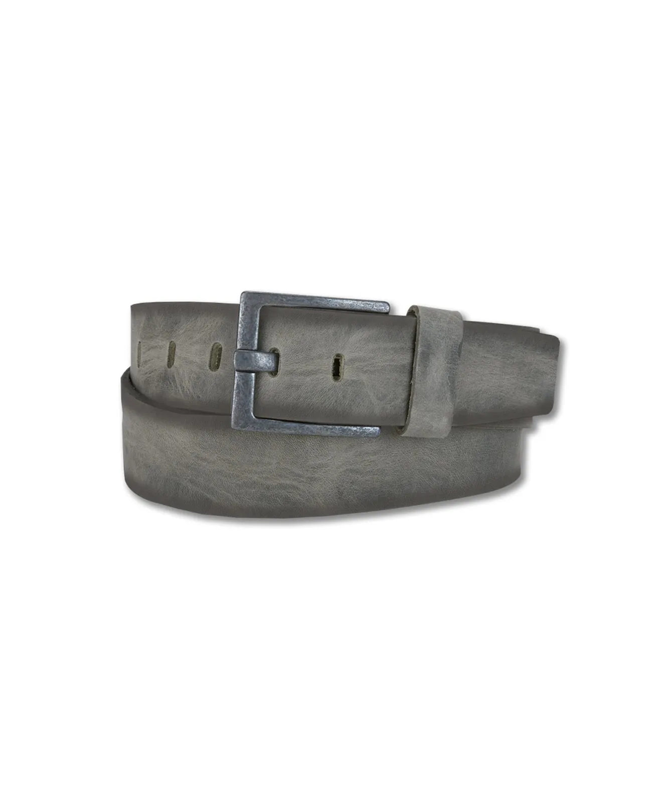 Herren Gürtel 4,5cm Walklederg.geprägt von Bernd Götz in Taupe