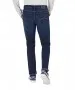 Herren Jeans Ranger Pipe von Paddocks in Blue Black Moustache Used