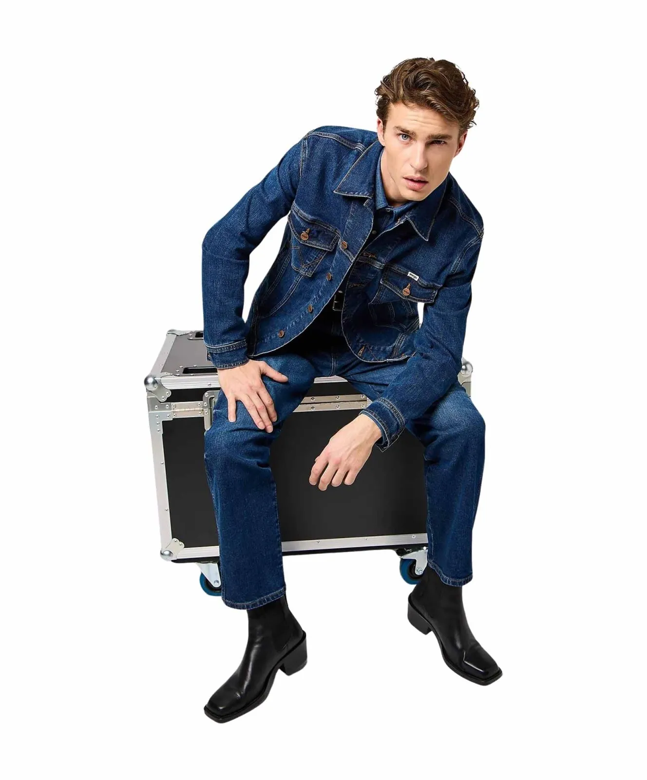 Herren Jacke Classic Denim Jacket von Wrangler in Meadow Haze