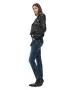Damen Jeans Rich Slim Chic von MAC in Dark Blue Net Wash